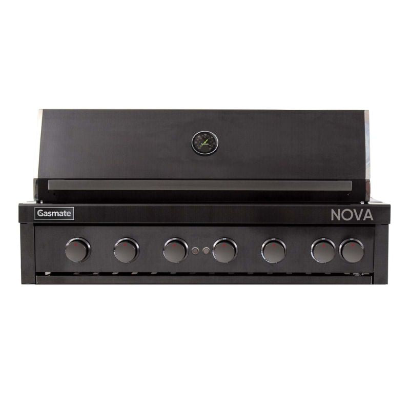Gasmate Nova MK2 Graphite 6 Burner Classic Built-In BBQ